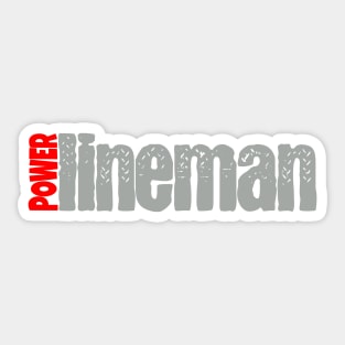 Lineman Sticker